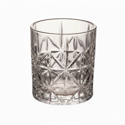 طقم اكواب "اولد جلاس" من ديلي جلاس 6 اكواب شفاف منقوش 320ملي