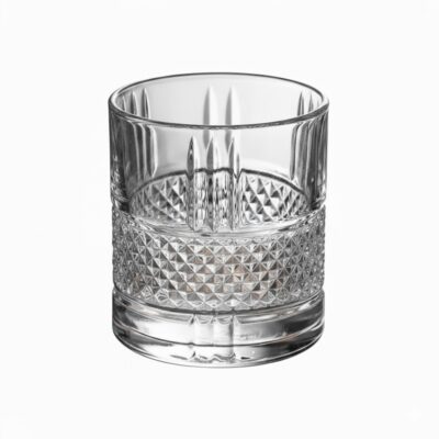 طقم اكواب "فيكتور بريزما" من يويوان جلاس 6 اكواب شفاف منقوش 310ملي